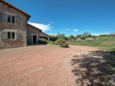 Paysage naturel près de la maison de vacances