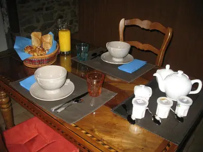 Nourriture dans la maison d'hôtes ou à proximité