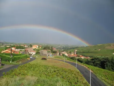 Paysage naturel près de la maison d'hôtes