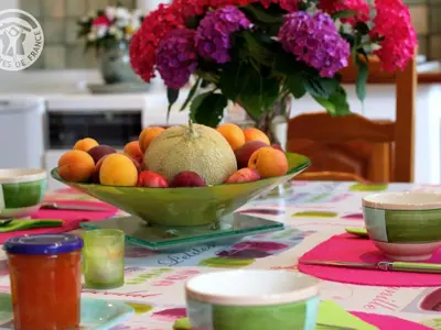 Nourriture dans la maison de vacances ou à proximité