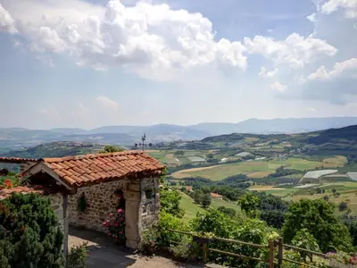 Paysage naturel près de la maison de vacances
