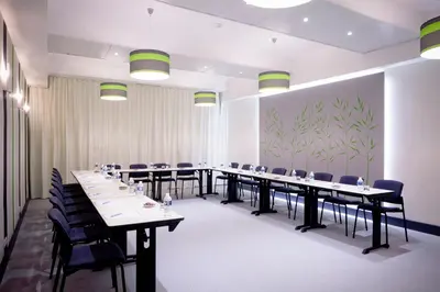 Espace de conférence ou salle de réunion dans l'établissement Best Western Crequi Lyon Part Dieu