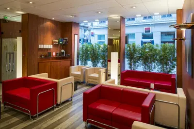 Coin salon dans l'établissement La Résidence