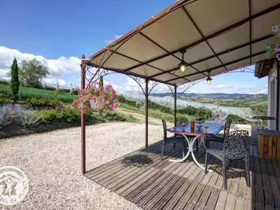 Paysage naturel près de la maison de vacances