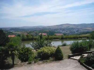 Paysage naturel près de la maison de vacances