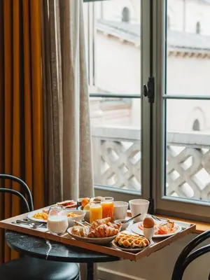 Nourriture dans l'hôtel ou à proximité