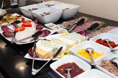 Nourriture dans l'hôtel ou à proximité