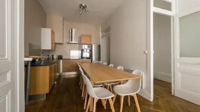 Cuisine ou kitchenette dans l'établissement NOCNOC - Le Babel