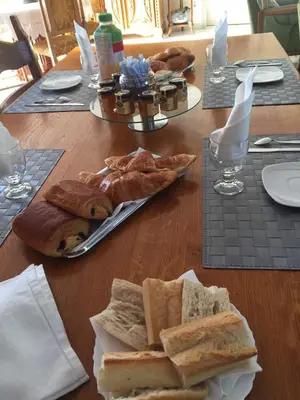Nourriture dans le B&B/chambre d'hôtes ou à proximité