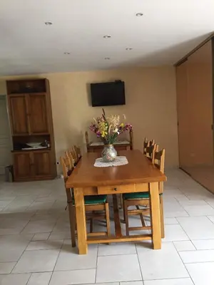Télévision ou salle de divertissement dans l'établissement Chambres d'hôtes Chez Coco