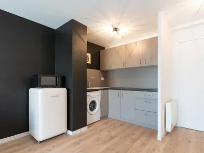 Cuisine ou kitchenette dans l'établissement Le Piccandet