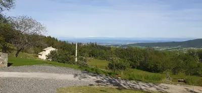 Paysage naturel près de la maison de vacances