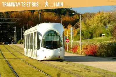 Plan de l'établissement Cosy Appart - Proche Eurexpo - Balcon - Parking - Spacieux T2