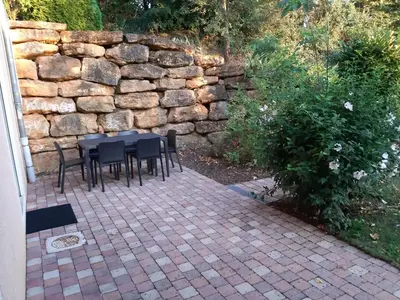 Plan de l'établissement Appartement dans propriété calme en pleine nature