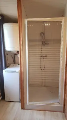 Salle de bains dans l'établissement Le four à pain