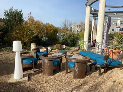 Jardin de l'établissement La Roselière