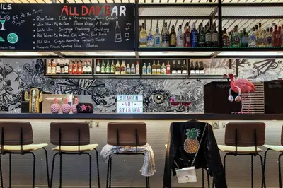 Boissons dans l'établissement Moxy Lyon Airport