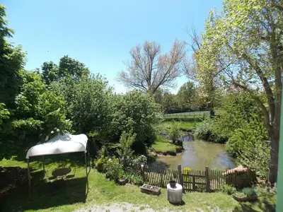 Jardin de l'établissement A La Mare du Vieux Chêne