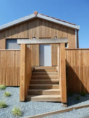 Bâtiment de la maison de vacances