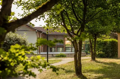 Jardin de l'établissement Garden & City Lyon - Marcy