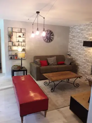 Coin salon dans l'établissement Le relais champêtre