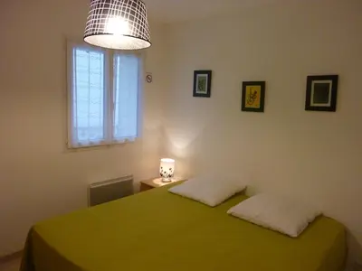 Un ou plusieurs lits dans un hébergement de l'établissement Gîte du Tilleul