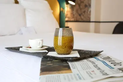 Un ou plusieurs lits dans un hébergement de l'établissement Best Western Plus Hotel du Pont Wilson