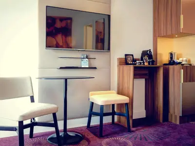 Cuisine ou kitchenette dans l'établissement Mercure Lyon Centre Plaza République