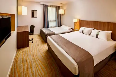 Télévision ou salle de divertissement dans l'établissement Holiday Inn Lyon Vaise by IHG