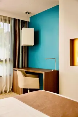 Un ou plusieurs lits dans un hébergement de l'établissement Holiday Inn Lyon Vaise by IHG