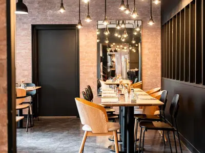 Restaurant ou autre lieu de restauration dans l'établissement Ibis Styles Lyon Villeurbanne Parc de la Tête d'Or