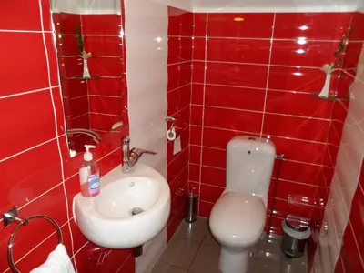 Salle de bains dans l'établissement Hotel Lyon Sud, Pierre Benite, St Genis Laval
