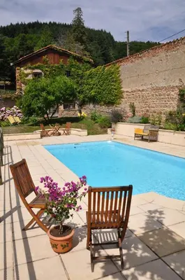 Piscine de l'établissement Les Jardins de l'Hacienda ou située à proximité