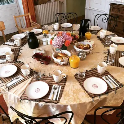 Nourriture dans le B&B/chambre d'hôtes ou à proximité