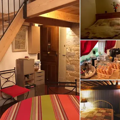 Cuisine ou kitchenette dans l'établissement Les Allées de Bellecour