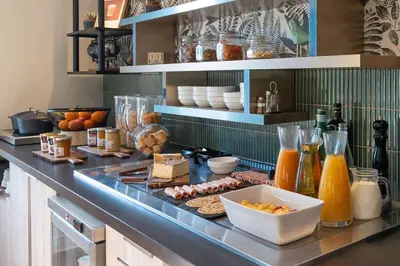 Nourriture dans l'hôtel ou à proximité