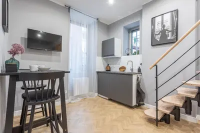 Cuisine ou kitchenette dans l'établissement Lumignons Lyonnais - Presqu'île Confluence