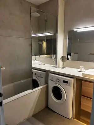 Salle de bains dans l'établissement Le Saint-Irénée