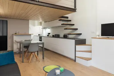 Cuisine ou kitchenette dans l'établissement DIFY D'Aguesseau - Quai du Rhône