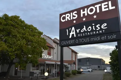 Certificat, récompense, panneau ou autre document affiché dans l'établissement Logis Cris Hôtel et Restaurant, Lyon Sud-Est
