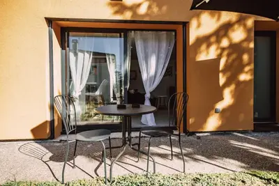 Terrasse ou espace extérieur de l'établissement La casa Irignoise