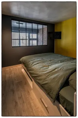 Un ou plusieurs lits dans un hébergement de l'établissement Le Florence - Duplex moderne climatisé avec garage