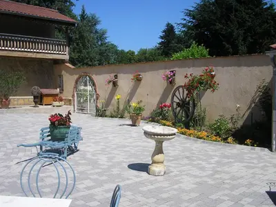 Jardin de l'établissement Domaine de la Bellière