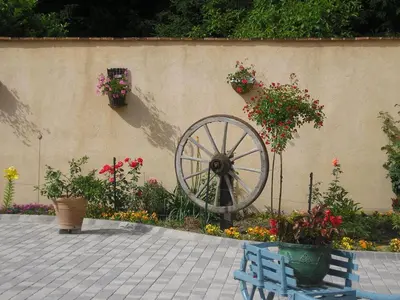 Jardin de l'établissement Domaine de la Bellière