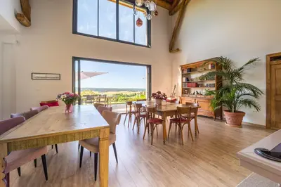 Plan de l'établissement Gîte et chambres d'hôtes - La Maison du Grand Bossieu