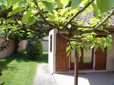 Jardin de l'établissement Les Jardins du castel gites Annick et Jean paul
