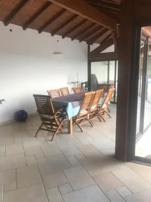 Terrasse ou espace extérieur de l'établissement Les terrasses du Rhône
