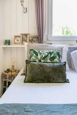 Un ou plusieurs lits dans un hébergement de l'établissement Lodge Natura