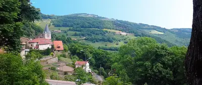 Paysage naturel près de la maison de vacances