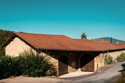 Vue générale sur la montagne ou vue sur la montagne depuis le B&B/chambre d'hôtes